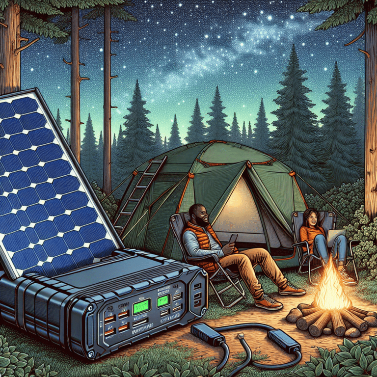 The Ultimate Camping Battery and Solar Panel Setup