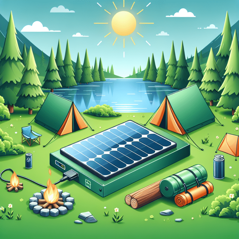 Stay Charged with Portable Solar Battery Packs for Camping