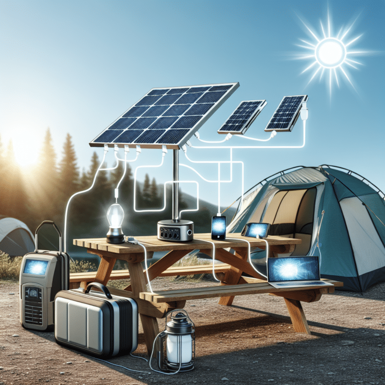 Harnessing Power with Solar Camping Chargers