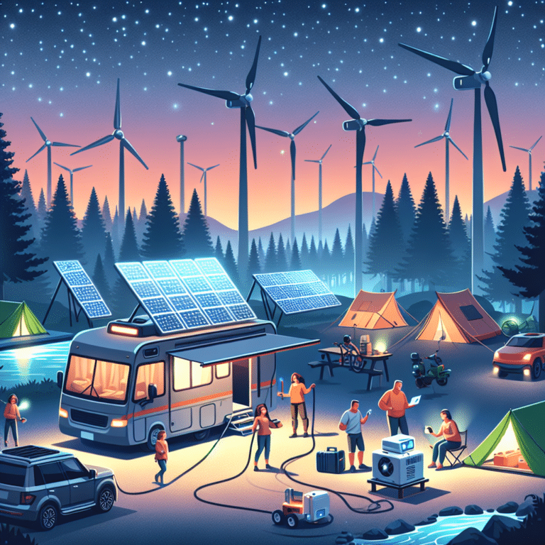 Electricity on the Road: How to Generate Power While Camping