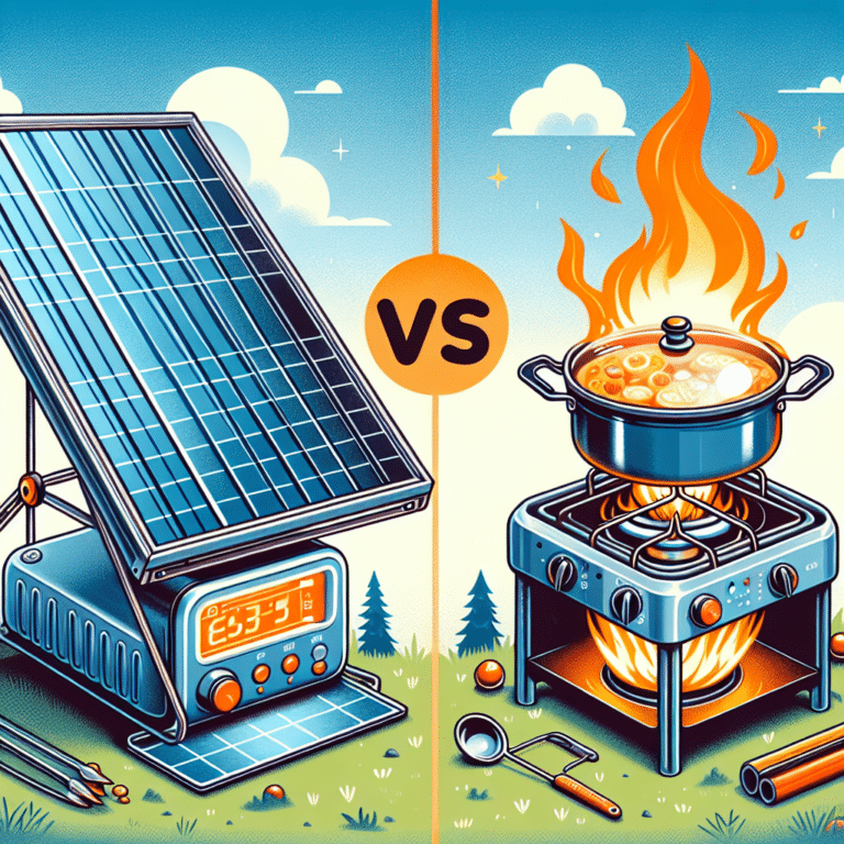 Solar Oven VS Camping Stove Comparison