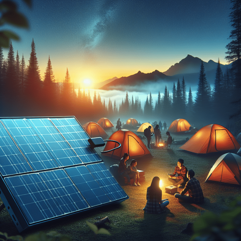 How to Use Solar Panels While Camping