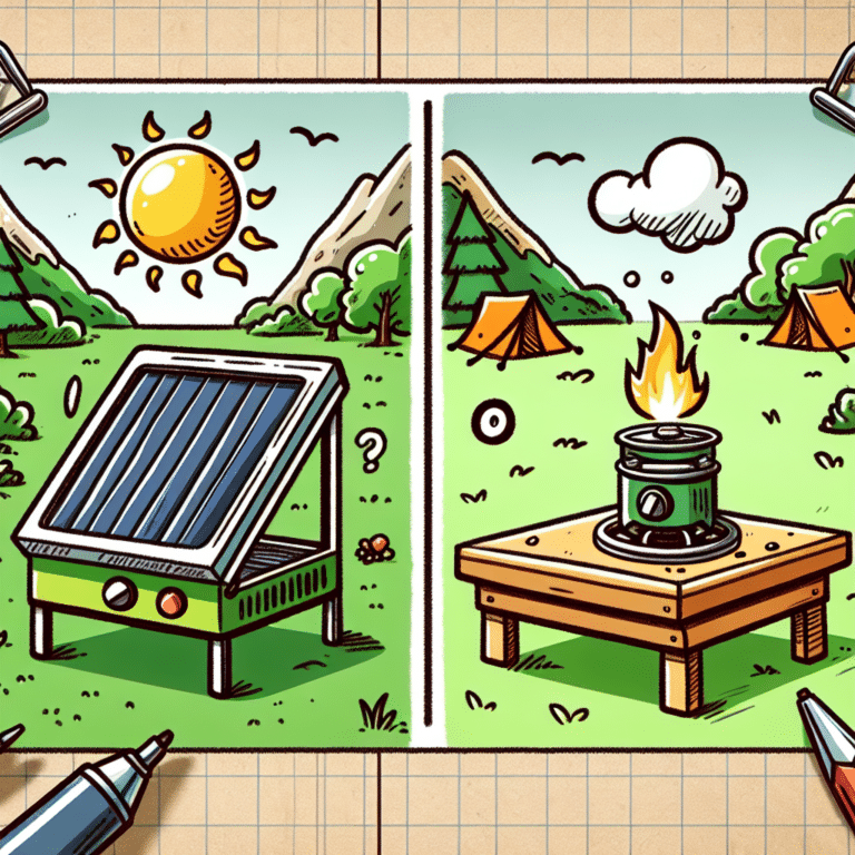 Solar Oven VS Camping Stove Comparison