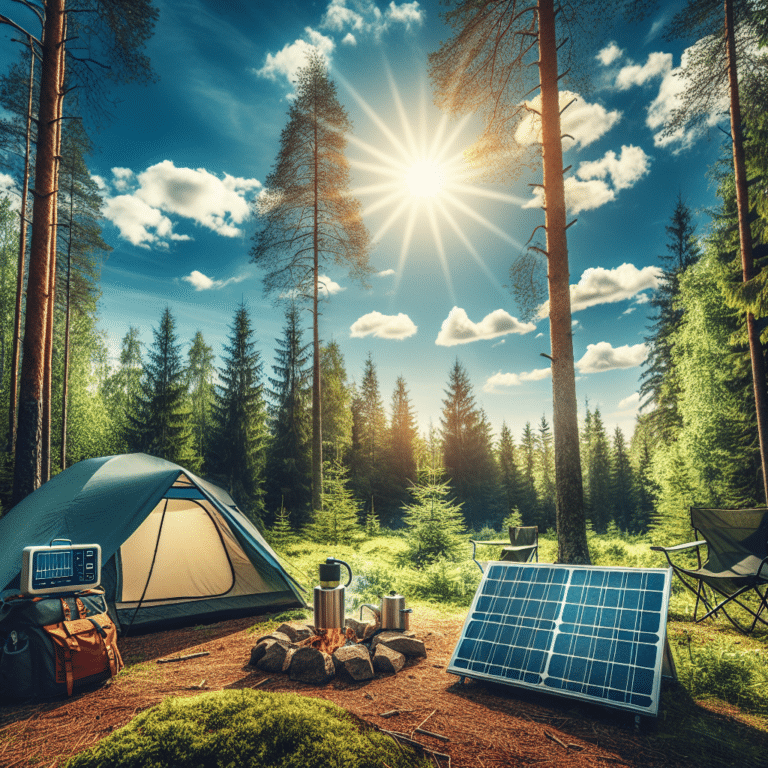 How to Efficiently Use Solar Panels while Camping