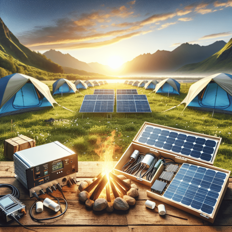 Solar Panel Setup for Camping Beginners