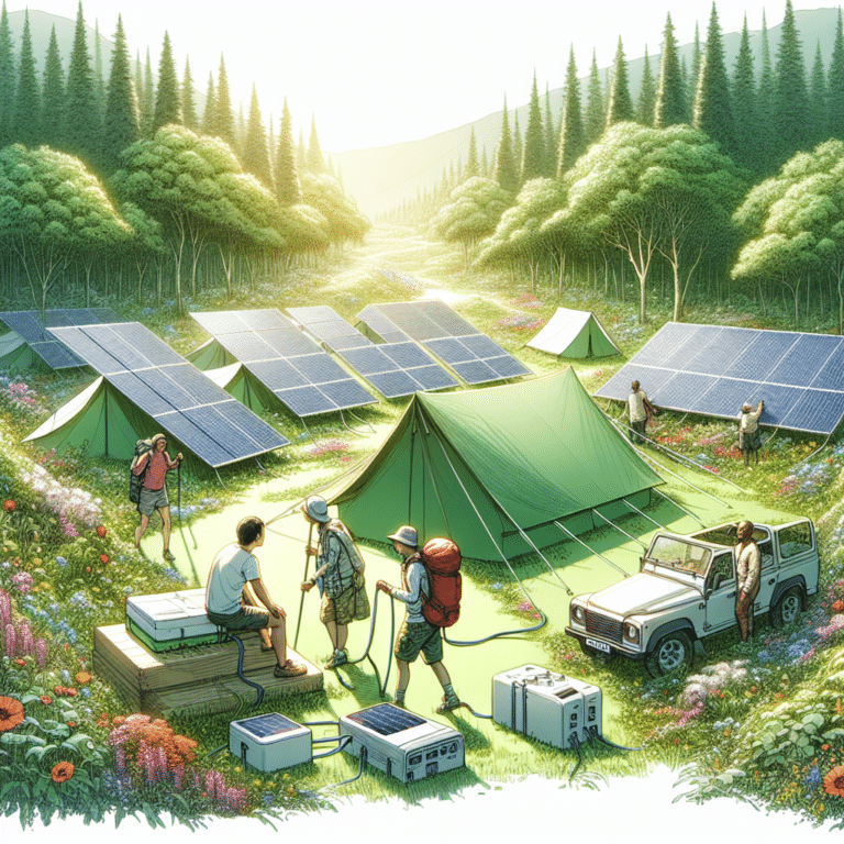Off-Grid Camping: Solar Power Stations on the Go