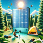 High-Efficiency Portable Solar Panels for Campers