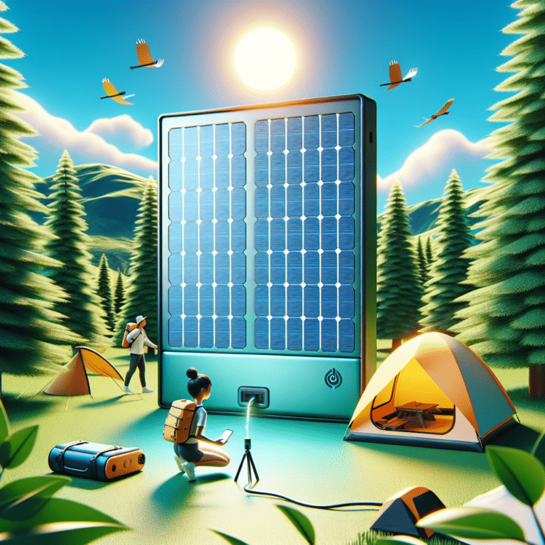 High-Efficiency Portable Solar Panels for Campers