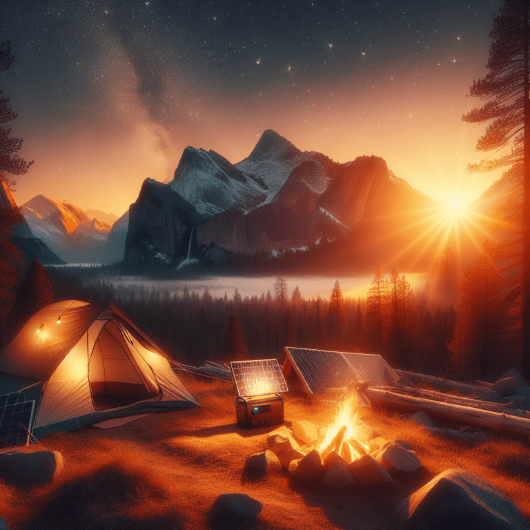 Camping in Silence: Solar Generators for Outdoor Adventure