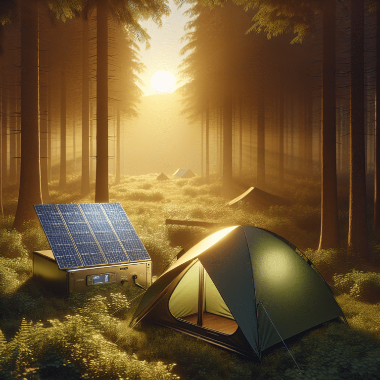 Achieving Sustainable Energy on Camping Trips with Solar Power