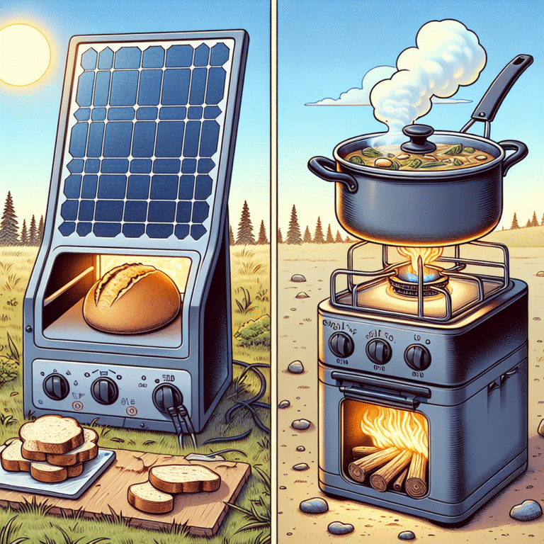 Solar Oven vs Camping Stove Comparison
