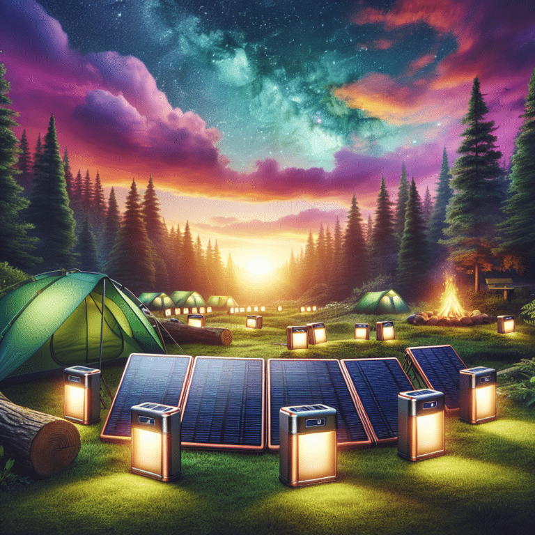 The Best Portable Solar Lights for Camping