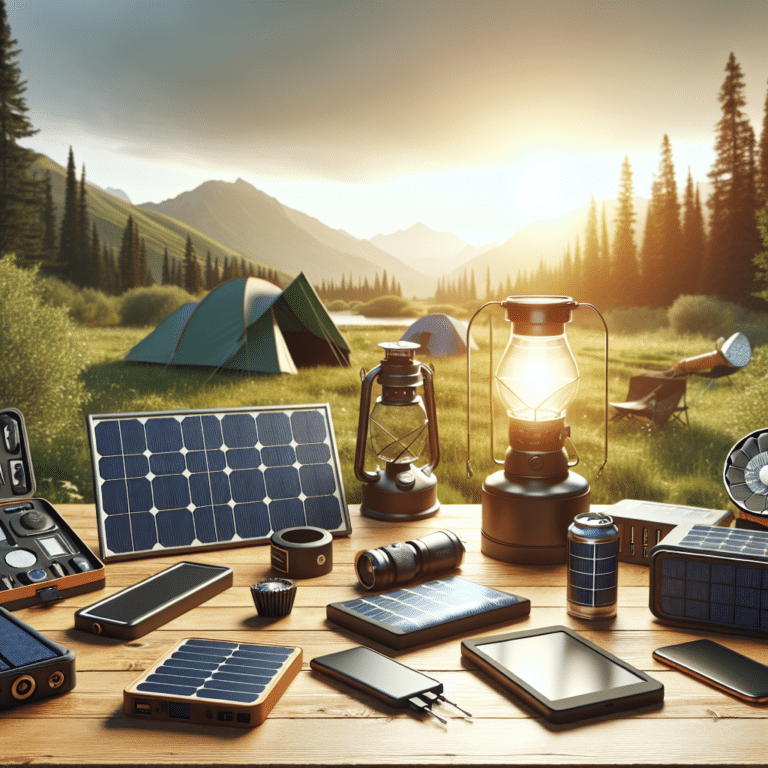 Solar Gadgets Every Camper Should Have