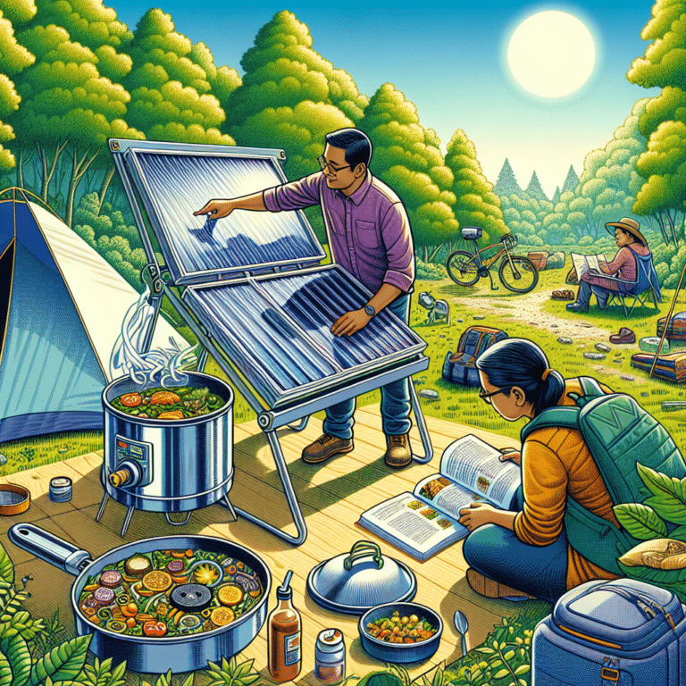 How to Cook Food with a Solar Oven While Camping