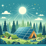 Smart Camping: Portable Solar Panel Setup and Use