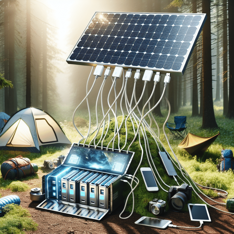 Breaking Free from Conventional Camping with Solar-Powered Battery Charging
