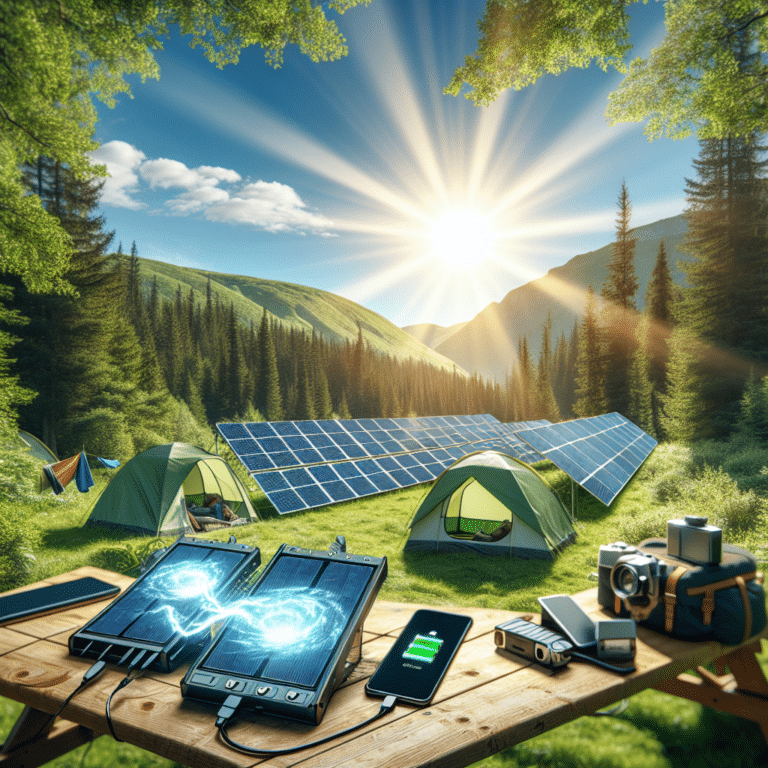 Harnessing Power with Portable Solar Camping Devices