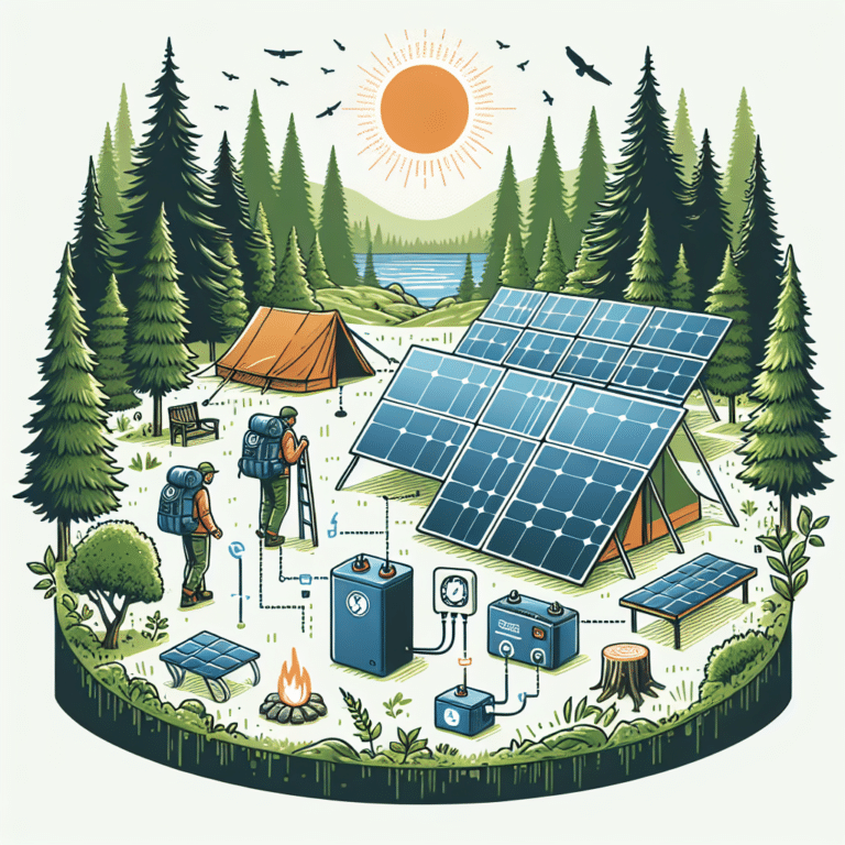 Setting Up Off-Grid Solar Power Systems for Camping