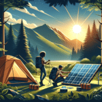 Smart Camping: Portable Solar Panel Setup and Use