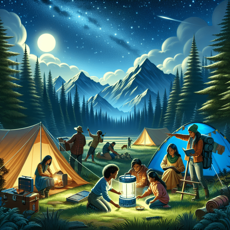 Portable Solar Lights: A Must-Have for Camping