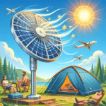 Stay Cool with Solar Powered Camping Fans