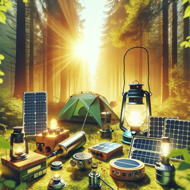 Sustainable and Efficient Solar Gadgets for Off-Grid Camping