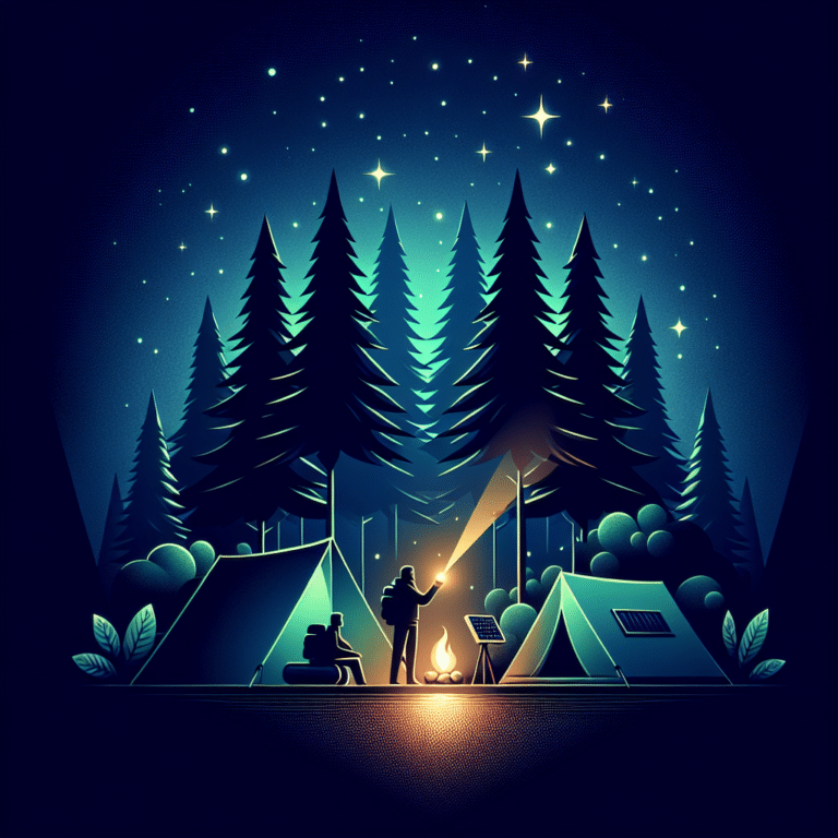 Illuminate Your Camp With Solar Powered Flashlights