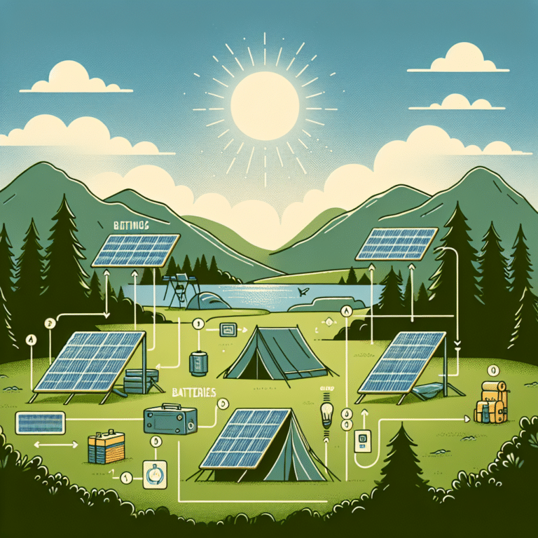 Solar Panel Setup for Camping Beginners