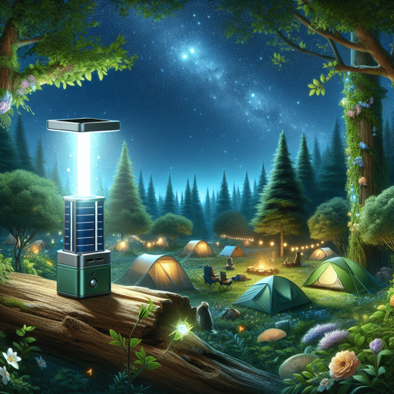 Explore the Great Outdoors with Portable Solar Camping Lights