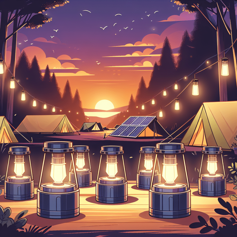 Solar Powered Camping Lanterns Review