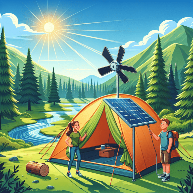 Staying Cool: A Review of Solar-Powered Camping Fans