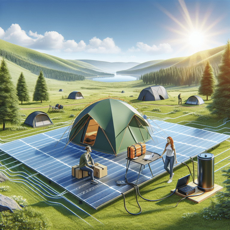 Camping Solar Panel Battery Charging Guide