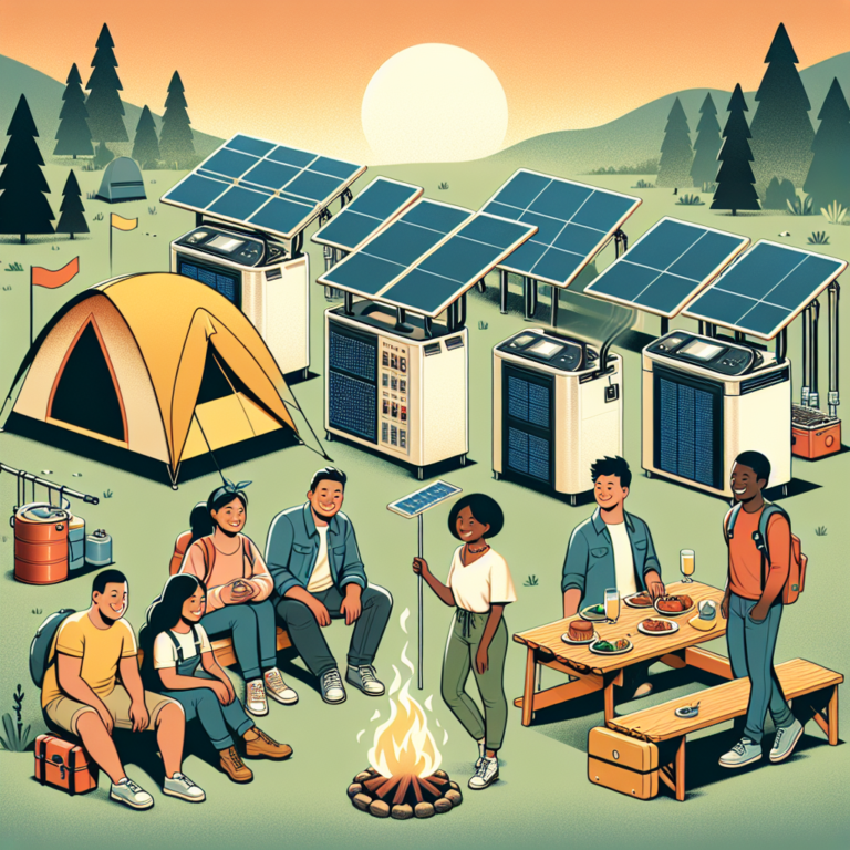 Portable Solar Power Stations for Camping