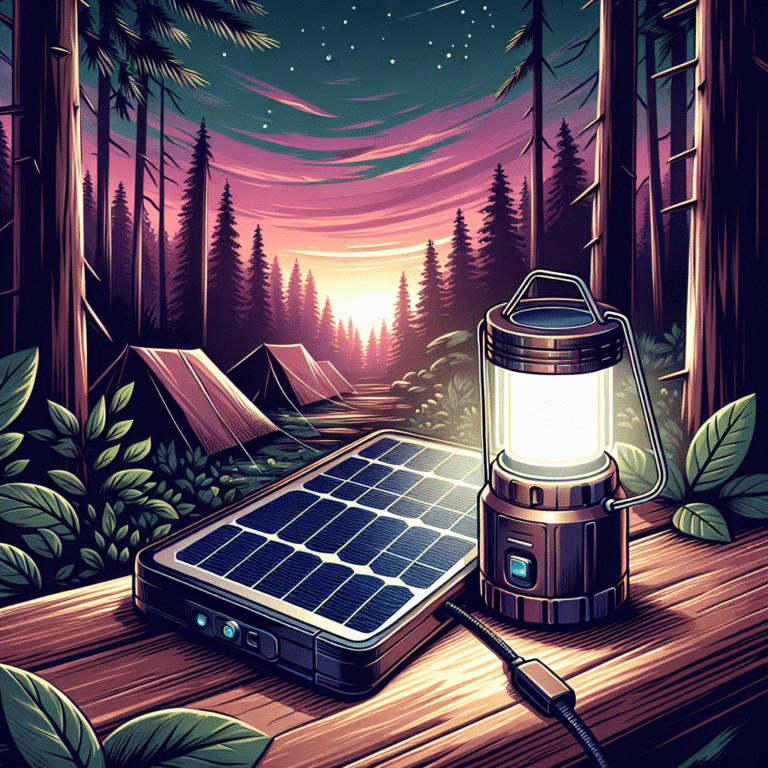 Portable Solar Camping Lights