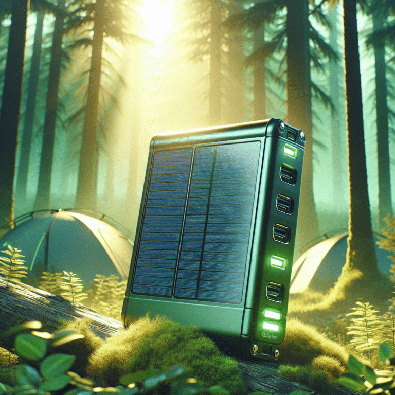 Portable Solar Battery Packs for Camping