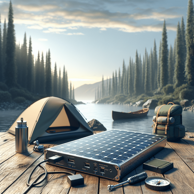 Portable Solar Panel Charger for Camping Trips