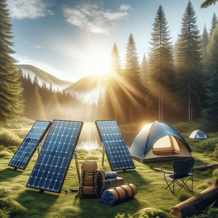 Waterproof Solar Panels for Outdoor Camping
