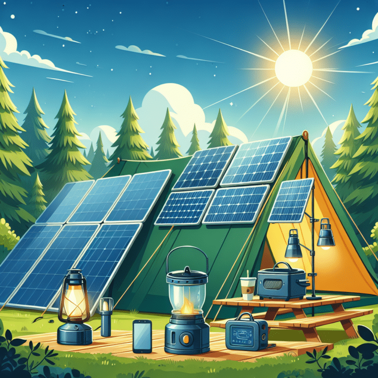 The Future of Camping: Solar Powered Gadgets