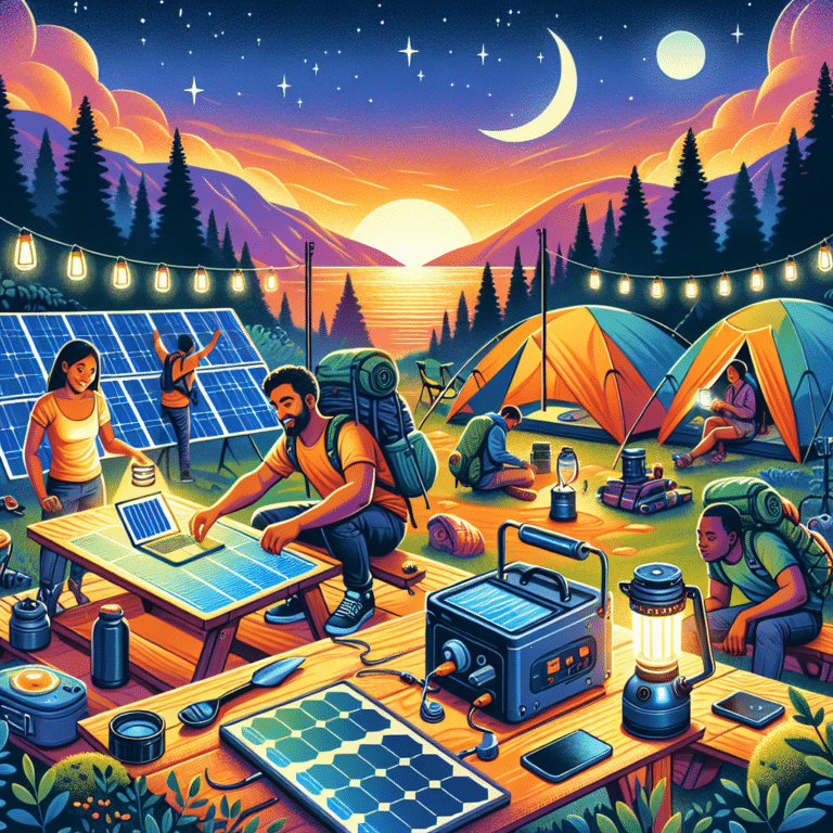 Backpacking Essentials: Solar Camping Gadgets