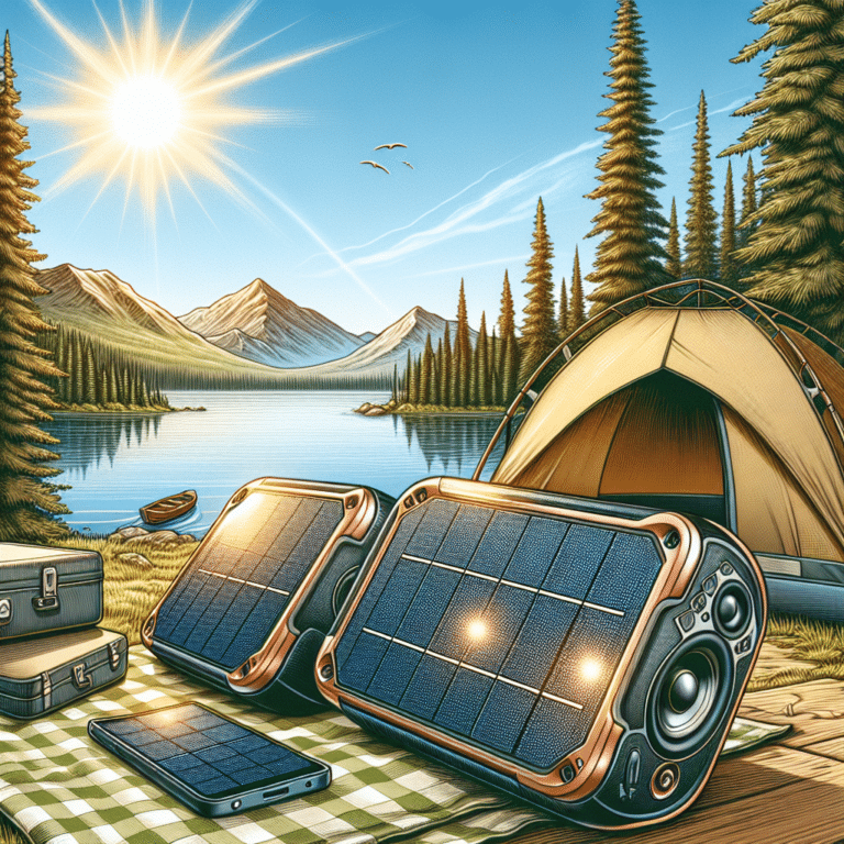 Make Some Noise with Solar Powered Outdoor Speakers for Camping