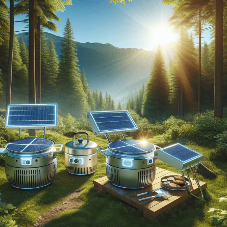 The Newest Solar Powered Grills for Camping