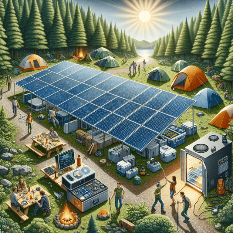 Edge of Technology: Solar Power Resources for Off-grid Camping