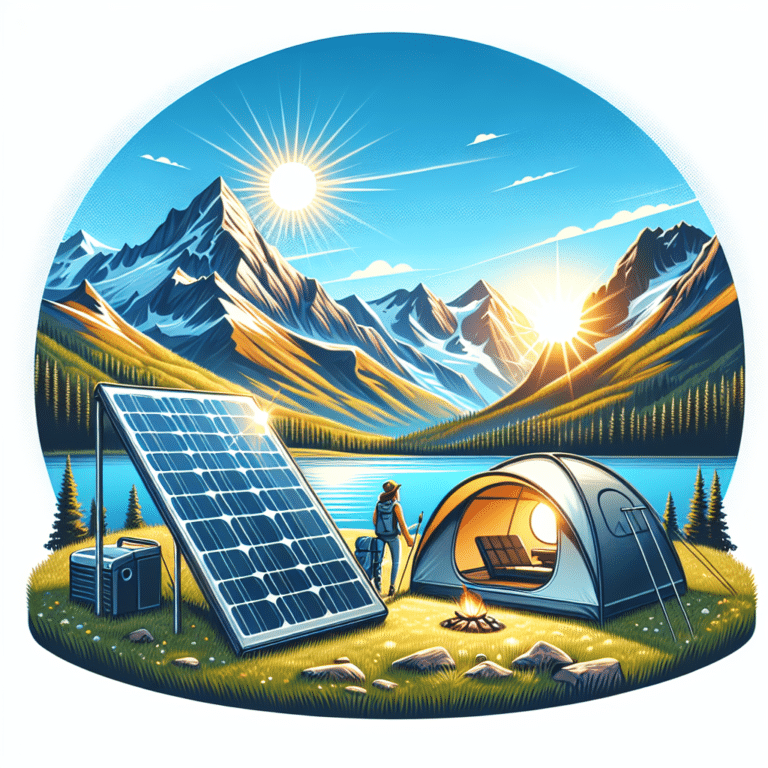 High Efficiency Portable Solar Panels for Campers